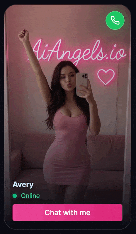 Animação de chamada no AI Angels após verificação 18+